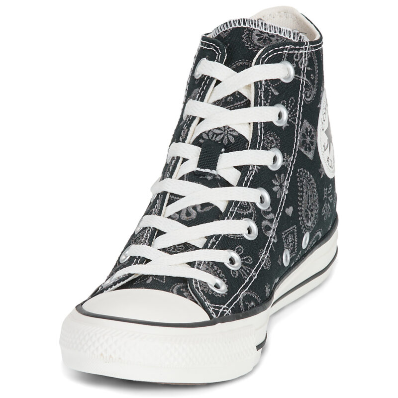 Converse Chuck Taylor All Star Nero Sneakers alte Donna - 3
