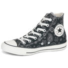 Converse Chuck Taylor All Star Nero Sneakers alte Donna - 4