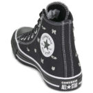 Converse Chuck Taylor All Star Nero Sneakers alte Donna - 5