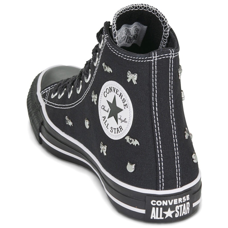 Converse Chuck Taylor All Star Nero Sneakers alte Donna - 5