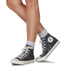 Converse Chuck Taylor All Star Nero Sneakers alte Donna - 8