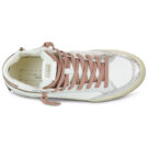 Crime London RECUT HIGH Bianco Sneakers alte Donna - 6