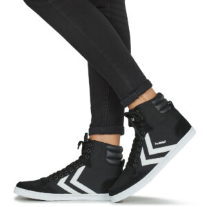 hummel  TEN STAR HIGH CANVAS  Nero -  Sneakers alte Donna