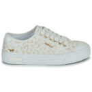Mustang 26M0232009-WHITE-GOLD Bianco Sneakers basse Donna - 2