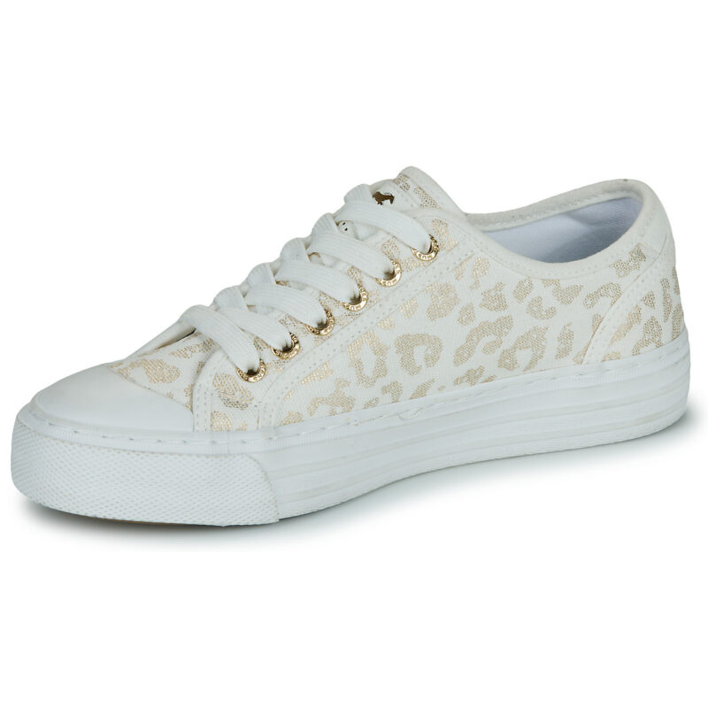 Mustang 26M0232009-WHITE-GOLD Bianco Sneakers basse Donna - 4