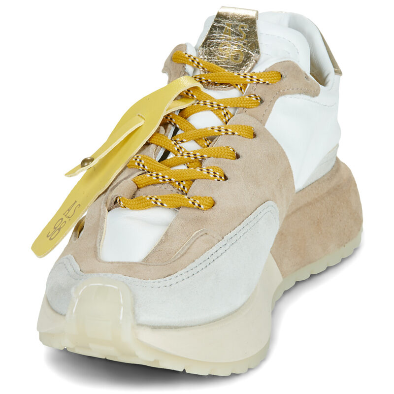 Airstep / A.S.98 5 FIVE Beige Sneakers basse Donna - 3
