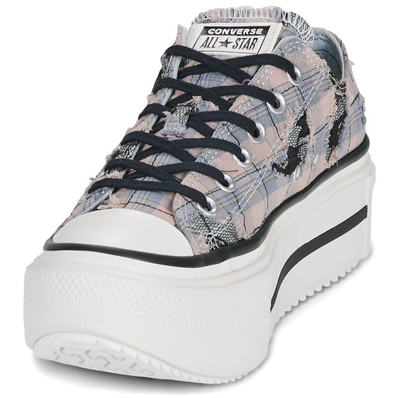 Converse Chuck Taylor All Star Lift Double Stack Grigio Sneakers basse Donna - 3