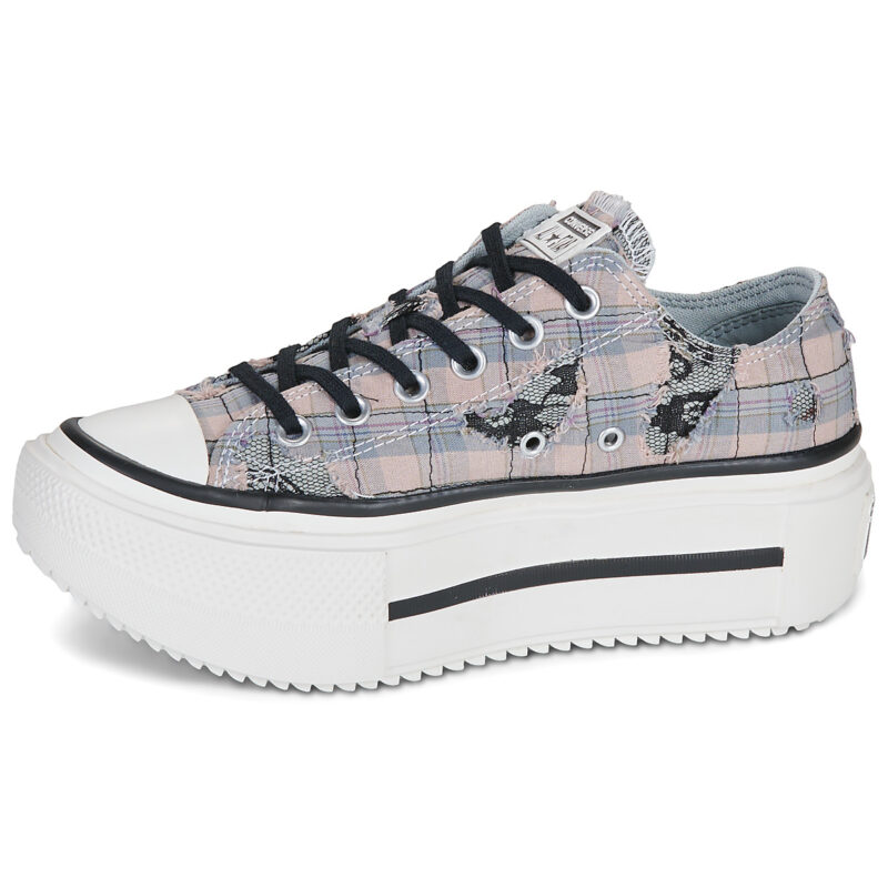 Converse Chuck Taylor All Star Lift Double Stack Grigio Sneakers basse Donna - 4