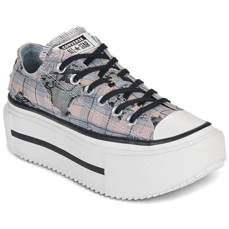 Converse Chuck Taylor All Star Lift Double Stack Grigio Sneakers basse Donna - 1
