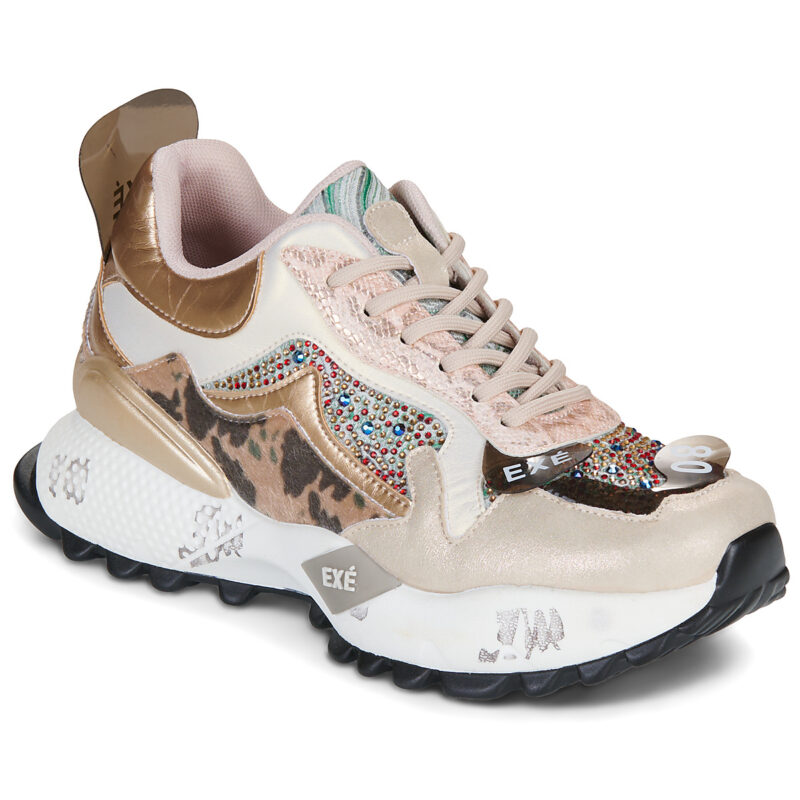 Exé Shoes D190608-13C Beige Sneakers basse Donna - 1