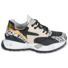 Exé Shoes D190608-17-SNAKE-BLACK Nero Sneakers basse Donna - 2