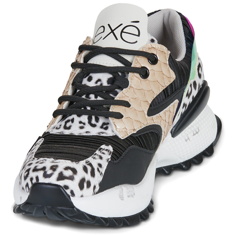 Exé Shoes D190608-17-SNAKE-BLACK Nero Sneakers basse Donna - 3