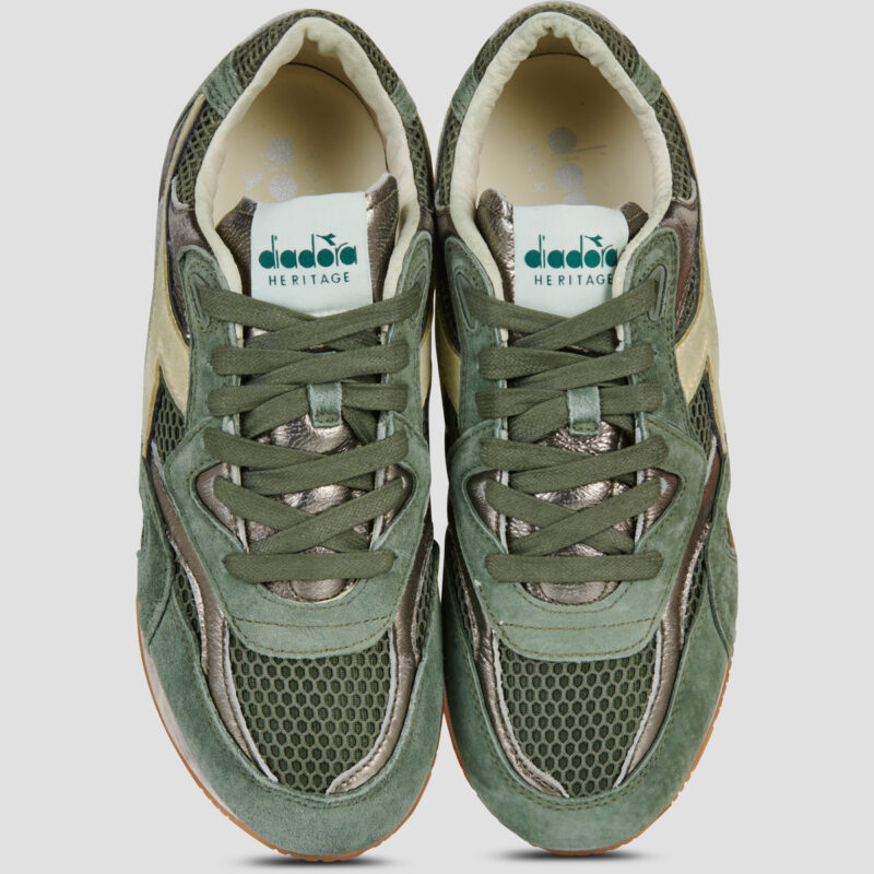 Diadora EQUIPE REVENGE MESH SW WN Kaki Sneakers basse Donna - 5
