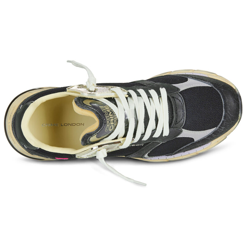 Crime London FUGITIVE 9094 Nero Sneakers basse Donna - 6