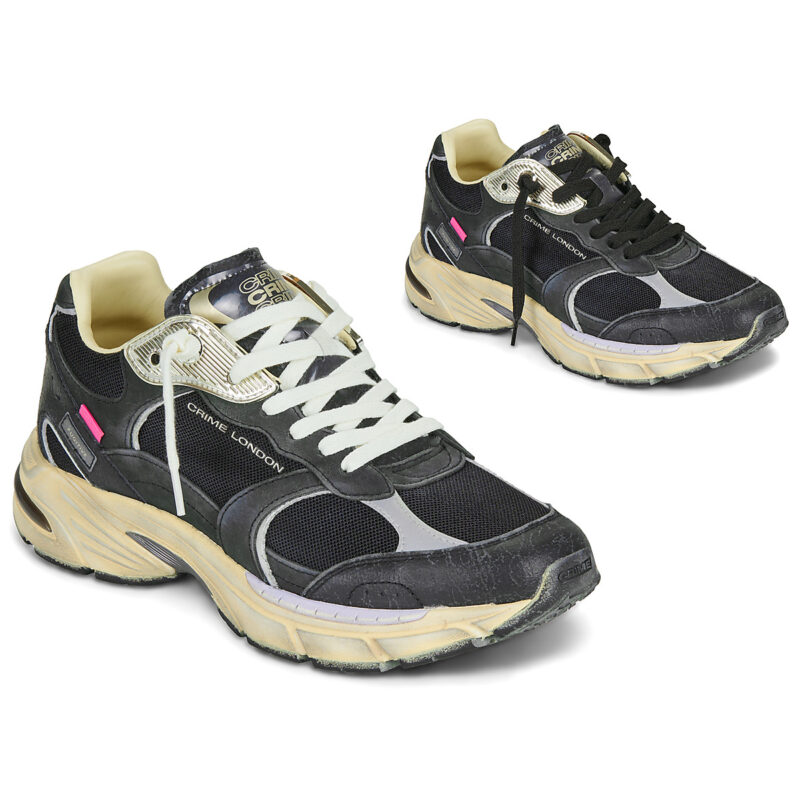 Crime London FUGITIVE 9094 Nero Sneakers basse Donna - 1