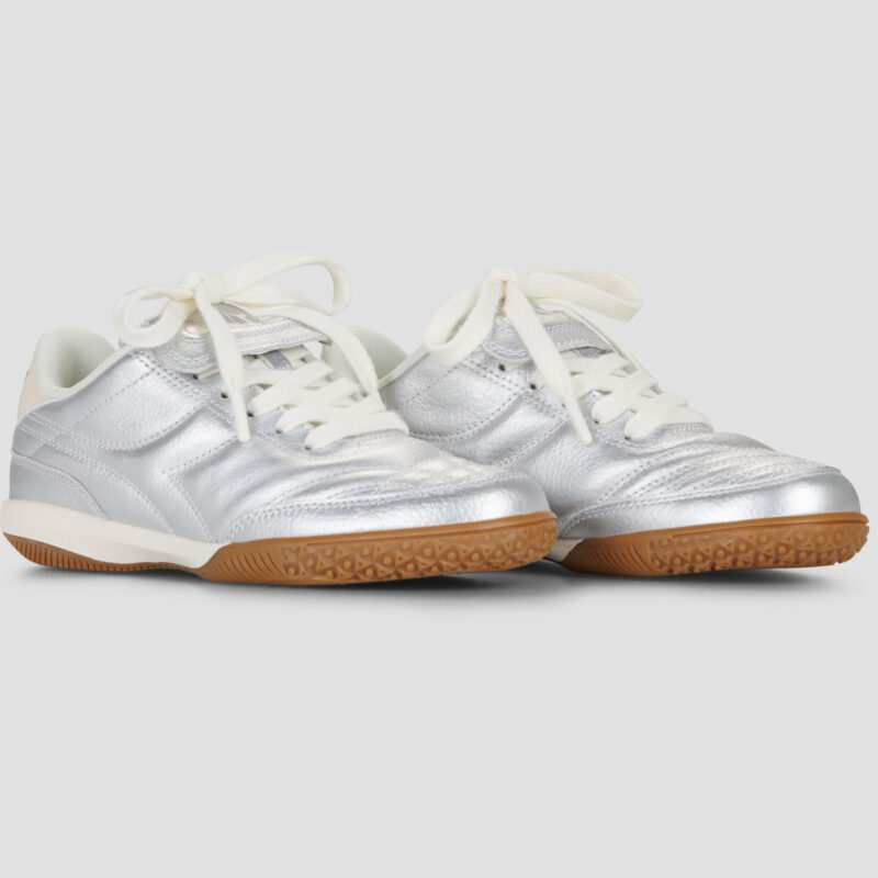 Diadora GOLD INDOOR METALLIC Argento Sneakers basse Donna - 2