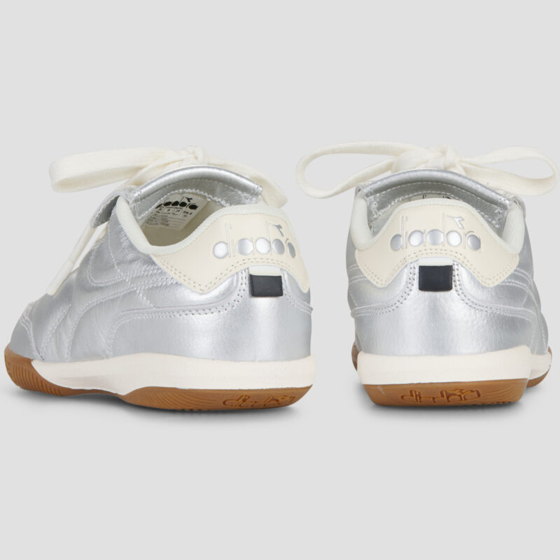 Diadora GOLD INDOOR METALLIC Argento Sneakers basse Donna - 3