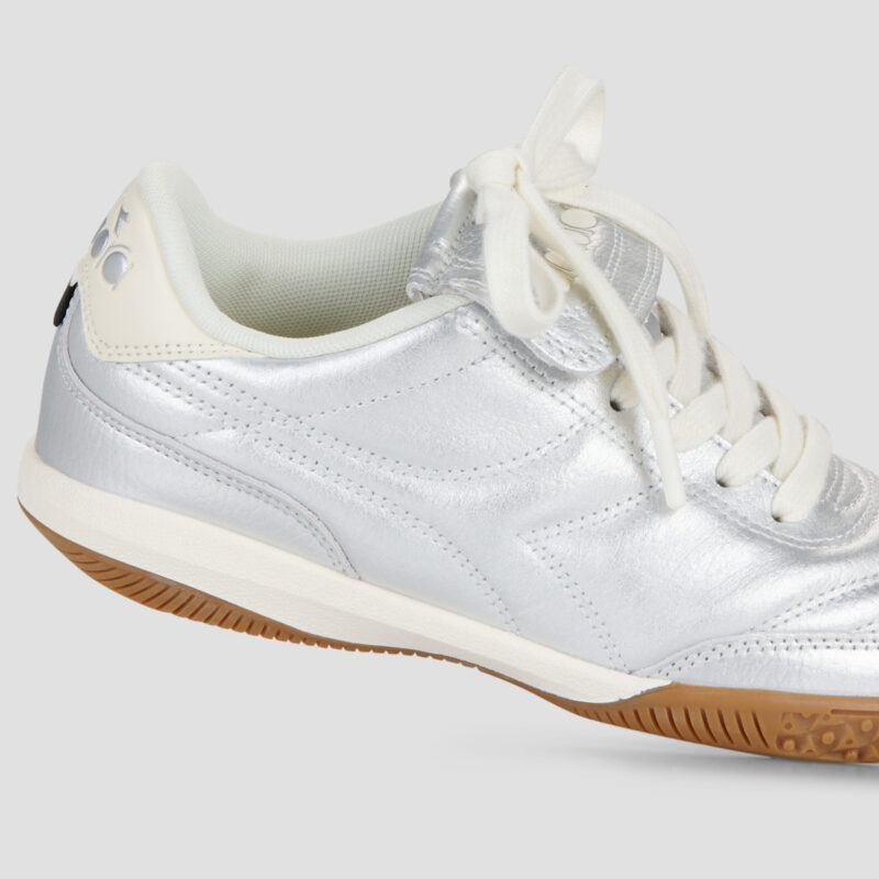 Diadora GOLD INDOOR METALLIC Argento Sneakers basse Donna - 4