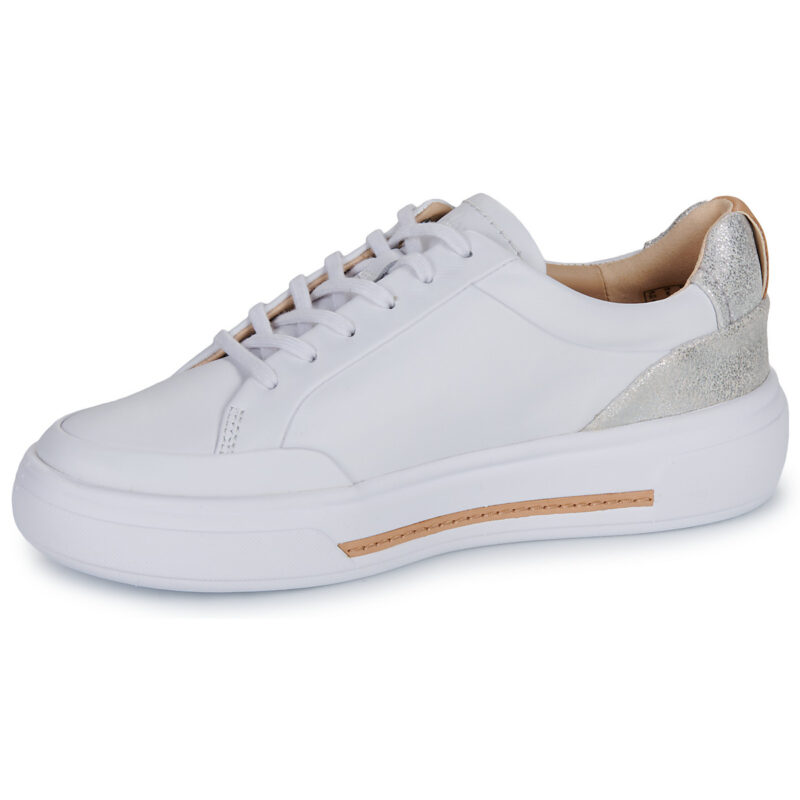 Clarks Hollyhock Zip Bianco Sneakers basse Donna - 4