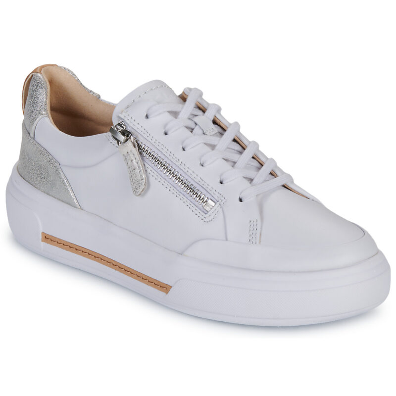 Clarks Hollyhock Zip Bianco Sneakers basse Donna - 1