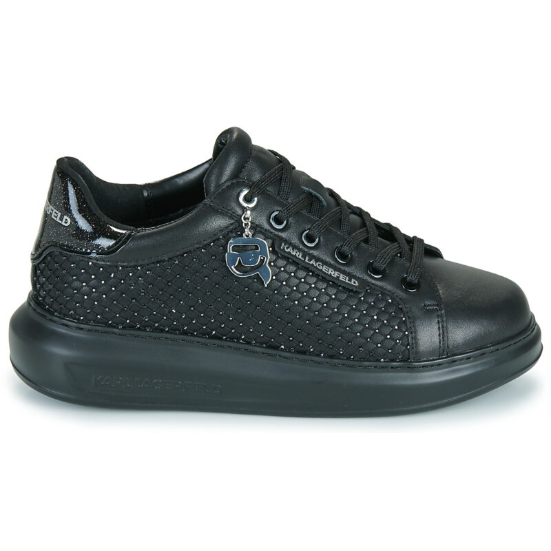 Karl Lagerfeld KAPRI Gemstone Net Charm Nero Sneakers basse Donna - 2