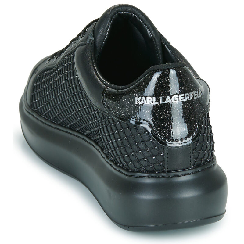 Karl Lagerfeld KAPRI Gemstone Net Charm Nero Sneakers basse Donna - 5