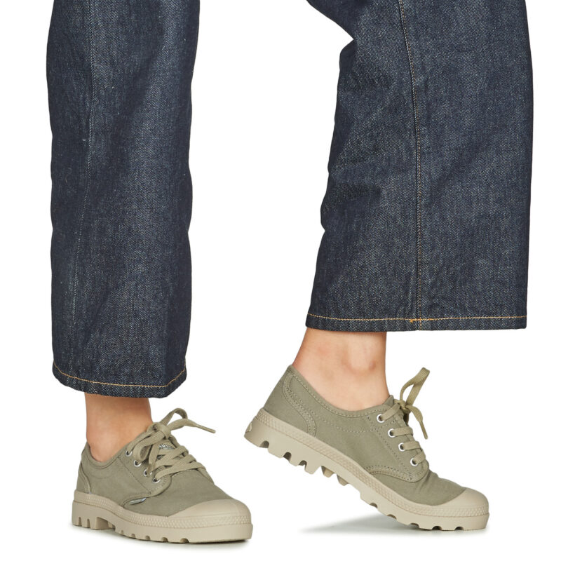 Palladium PAMPA OX Kaki Sneakers basse Donna - 8