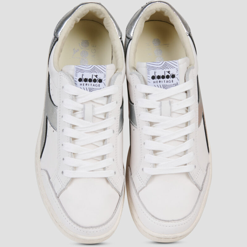 Diadora PRESTIGE METALLIC WN Bianco Sneakers basse Donna - 5