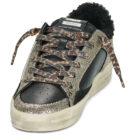 Crime London SKATE WEDGE Nero Sneakers basse Donna - 3