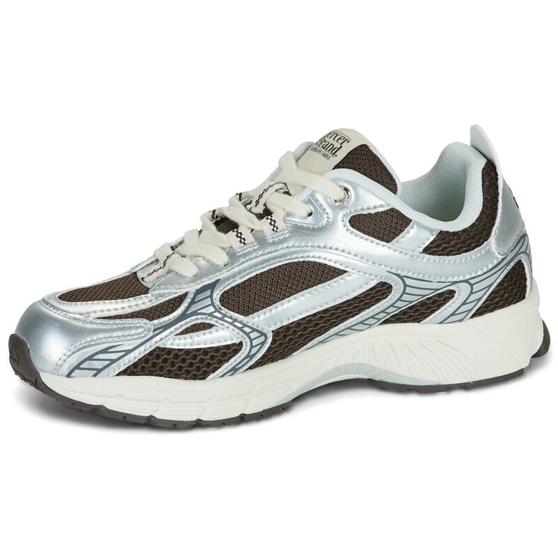 The Mercer Brand The Re-Run Twin Mesh Argento Sneakers basse Donna - 4