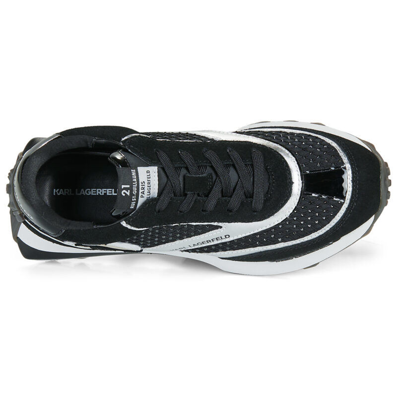 Karl Lagerfeld ZONE NFT Gemstone Mesh Mix Nero Sneakers basse Donna - 6
