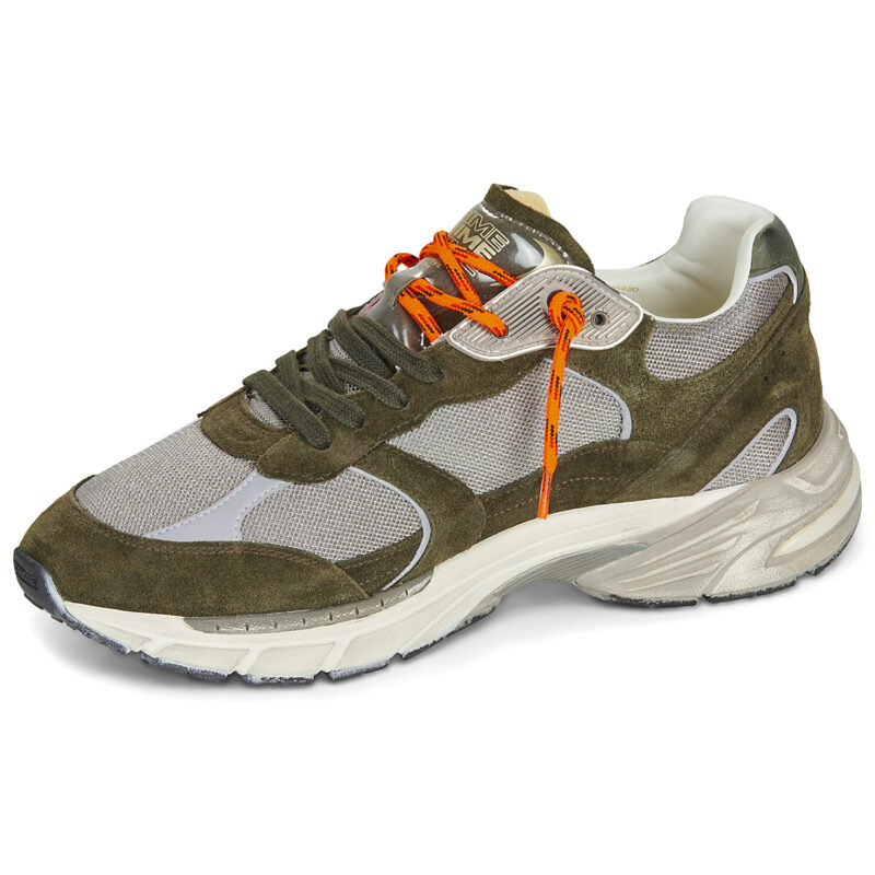 Crime London FUGITIVE Kaki Sneakers Uomo - 4