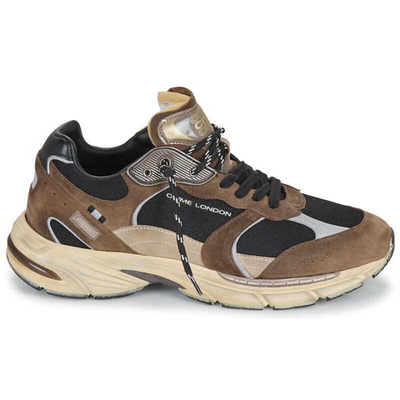Crime London FUGITIVE Marrone Sneakers Uomo - 2