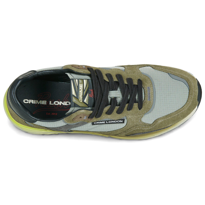 Crime London RUSH Kaki Sneakers Uomo - 6