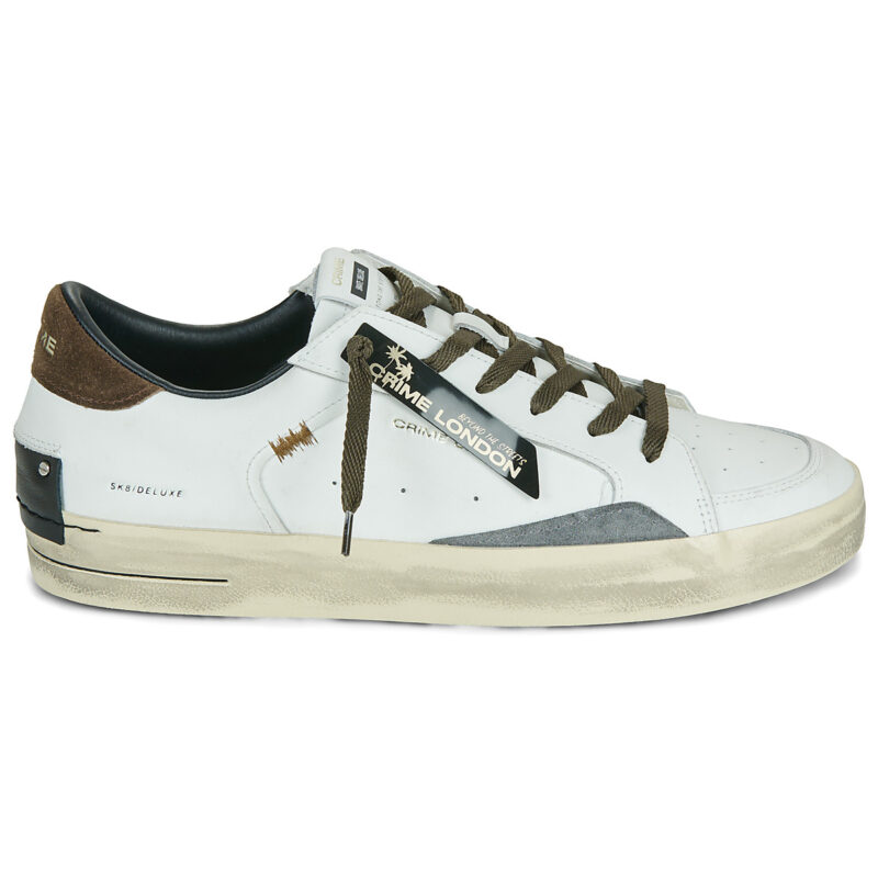 Crime London SKATE Bianco Sneakers Uomo - 2