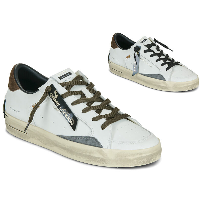 Crime London SKATE Bianco Sneakers Uomo - 1