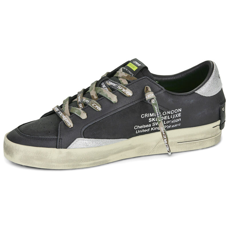 Crime London SKATE Nero Sneakers Uomo - 4