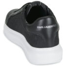 Karl Lagerfeld KAPRI MENS Woven Monogram Lo Lace Schwarz Sneakers Herren - 5