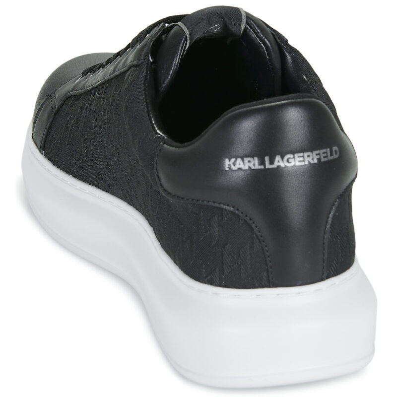 Karl Lagerfeld KAPRI MENS Woven Monogram Lo Lace Schwarz Sneakers Herren - 5