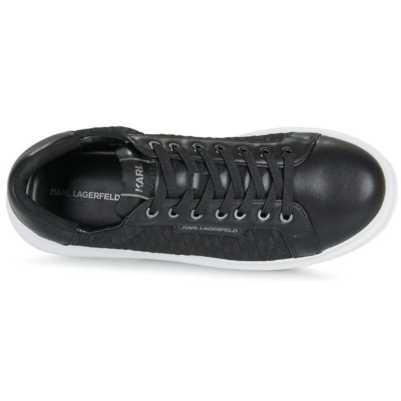 Karl Lagerfeld KAPRI MENS Woven Monogram Lo Lace Nero Sneakers Herren - 6