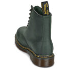 Dr. Martens 1460 GREEN CRAZY HORSE Verde Stivaletti Donna - 5