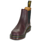 Dr. Martens 2976 YS CHERRY RED CRAZY HORSE Bordeaux Stivaletti Donna - 3