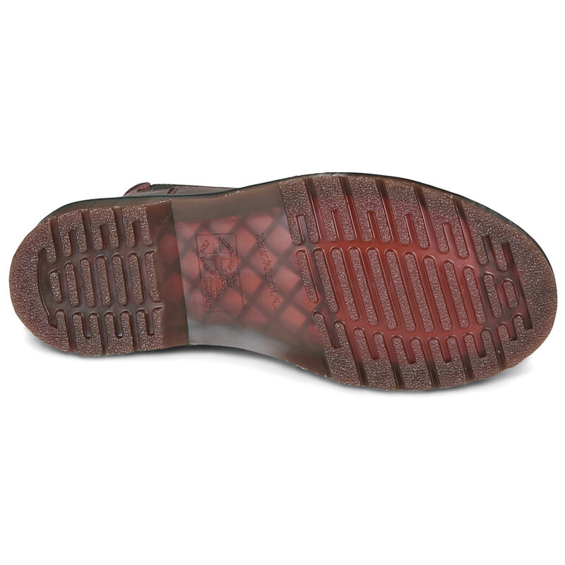 Dr. Martens 2976 YS CHERRY RED CRAZY HORSE Bordeaux Stivaletti Donna - 7