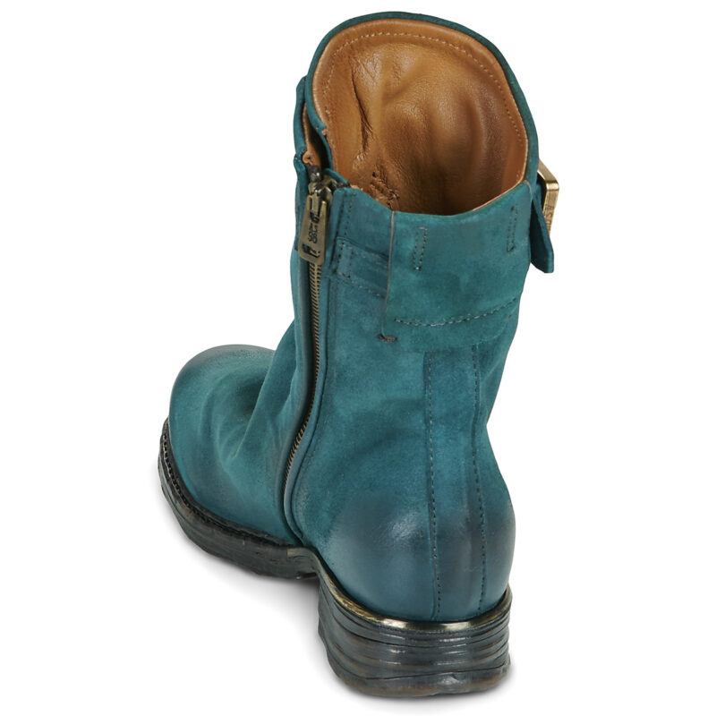 Airstep / A.S.98 ARCH BUCKLE Blu Stivaletti Donna - 5