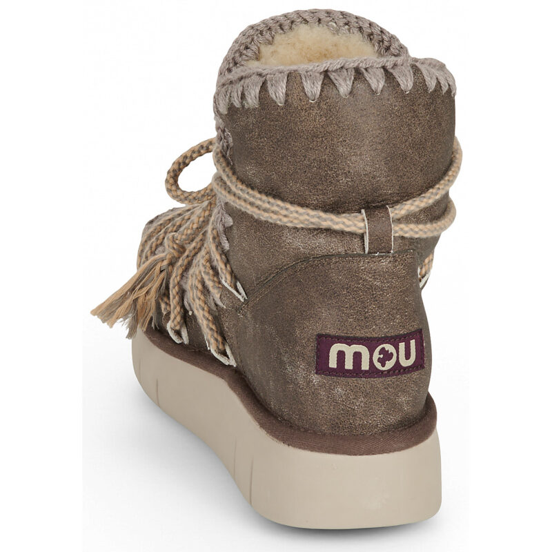 Mou BOUNCE BOOT SCOUBIDOU LACE SPECIAL LEATHER Marrone Stivaletti Donna - 5