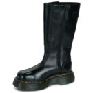 Dr. Martens BUZZ HIGH BOOT BLACK MILLED GLOSS Nero Stivaletti Donna - 4
