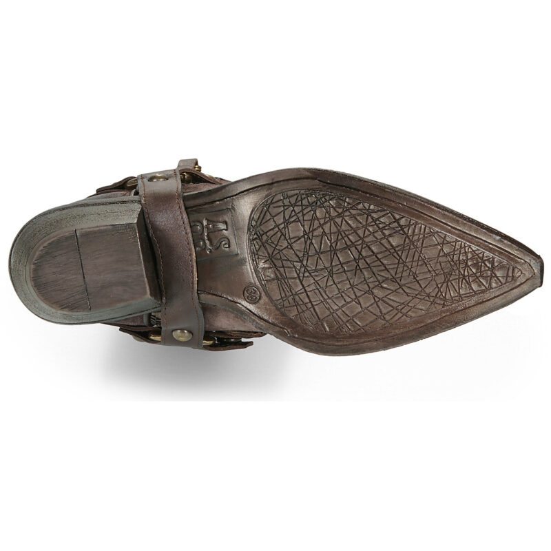 Airstep / A.S.98 COUNTRY BUCKLE Marrone Stivaletti Donna - 7