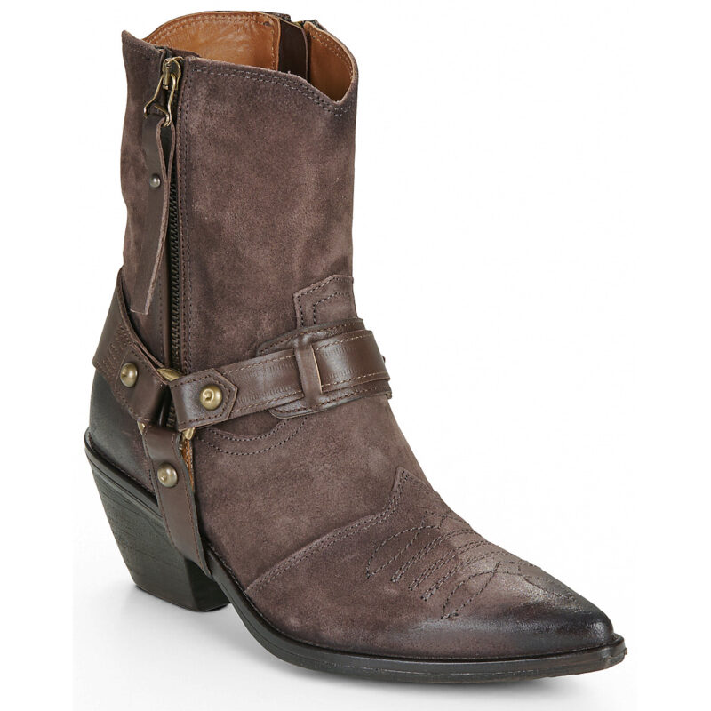 Airstep / A.S.98 COUNTRY BUCKLE Marrone Stivaletti Donna - 1