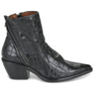 Airstep / A.S.98 COUNTRY CROCO Nero Stivaletti Donna - 2