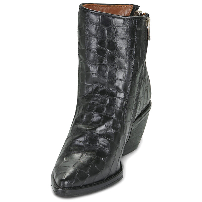 Airstep / A.S.98 COUNTRY CROCO Nero Stivaletti Donna - 3
